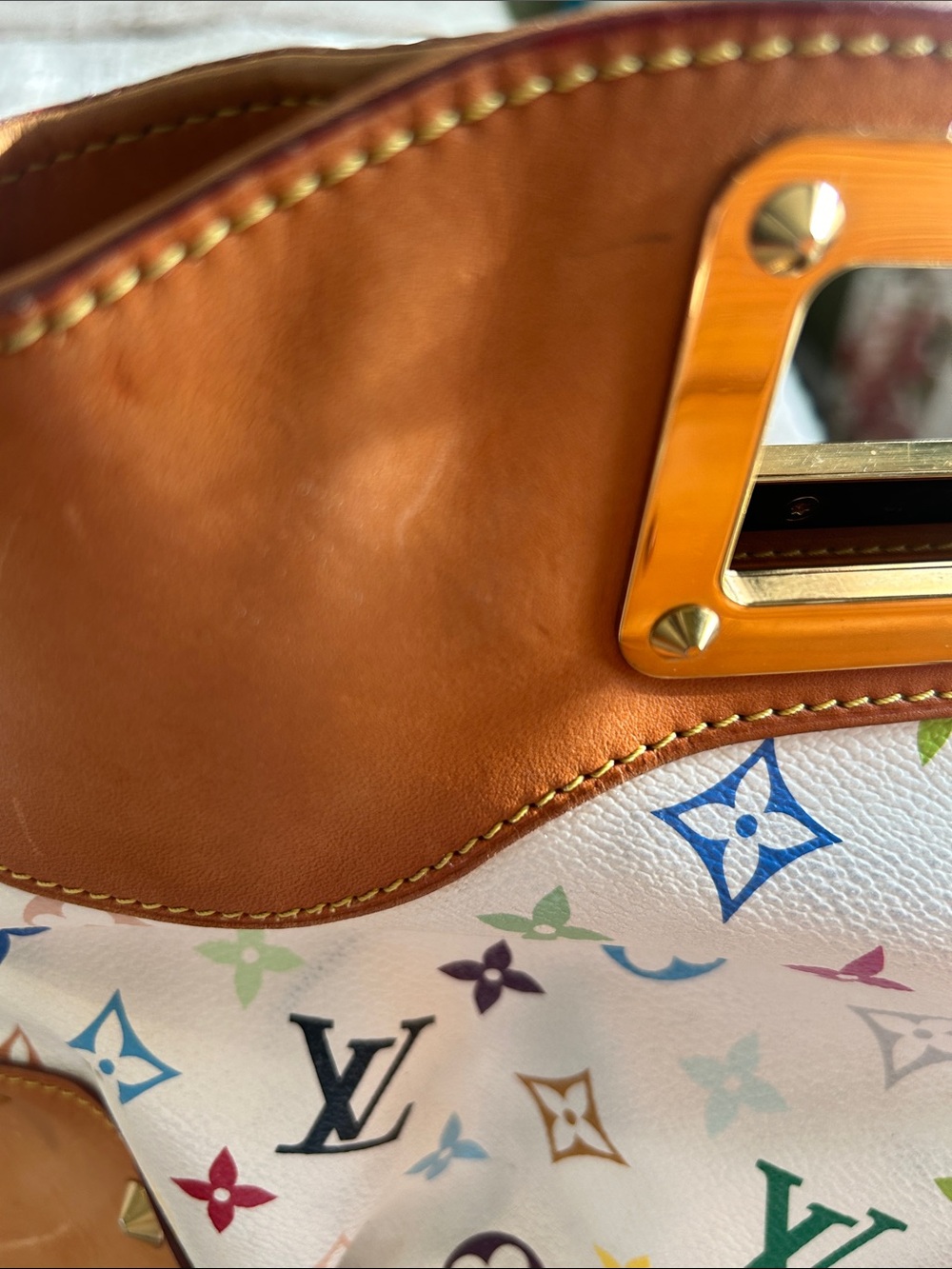 Louis Vuitton Murakami Judy GM with matching wallet. - Picture 16 of 17